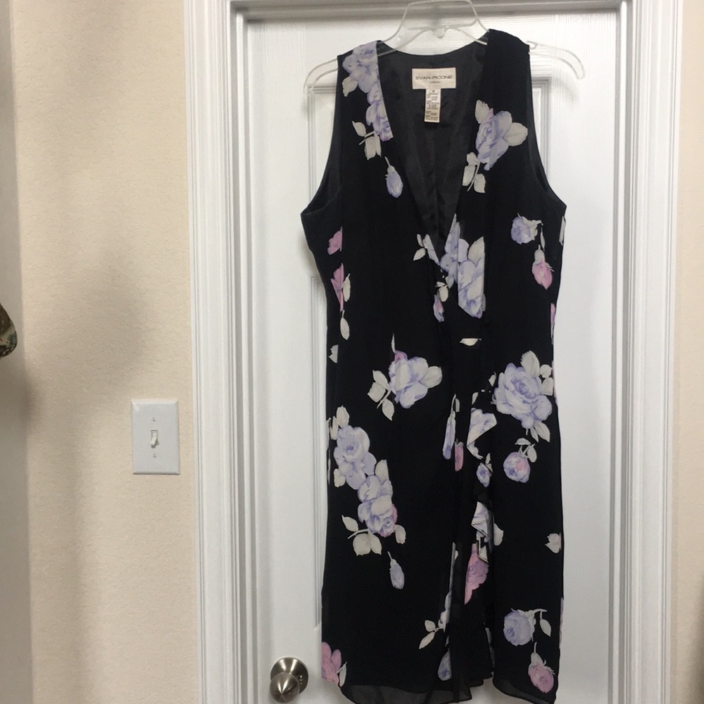 Evan Picone Wrap Dress